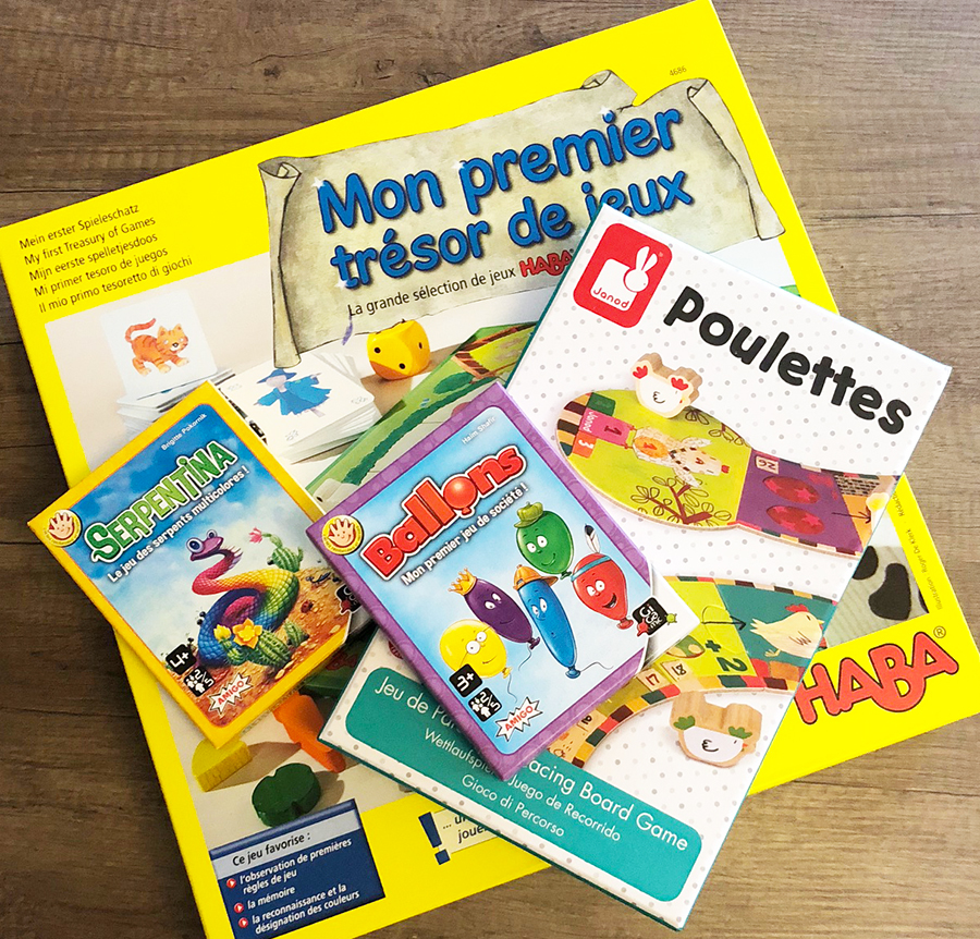 11 jeux de société à faire avec un enfants de 3 ans - Le blog de Maman Plume
